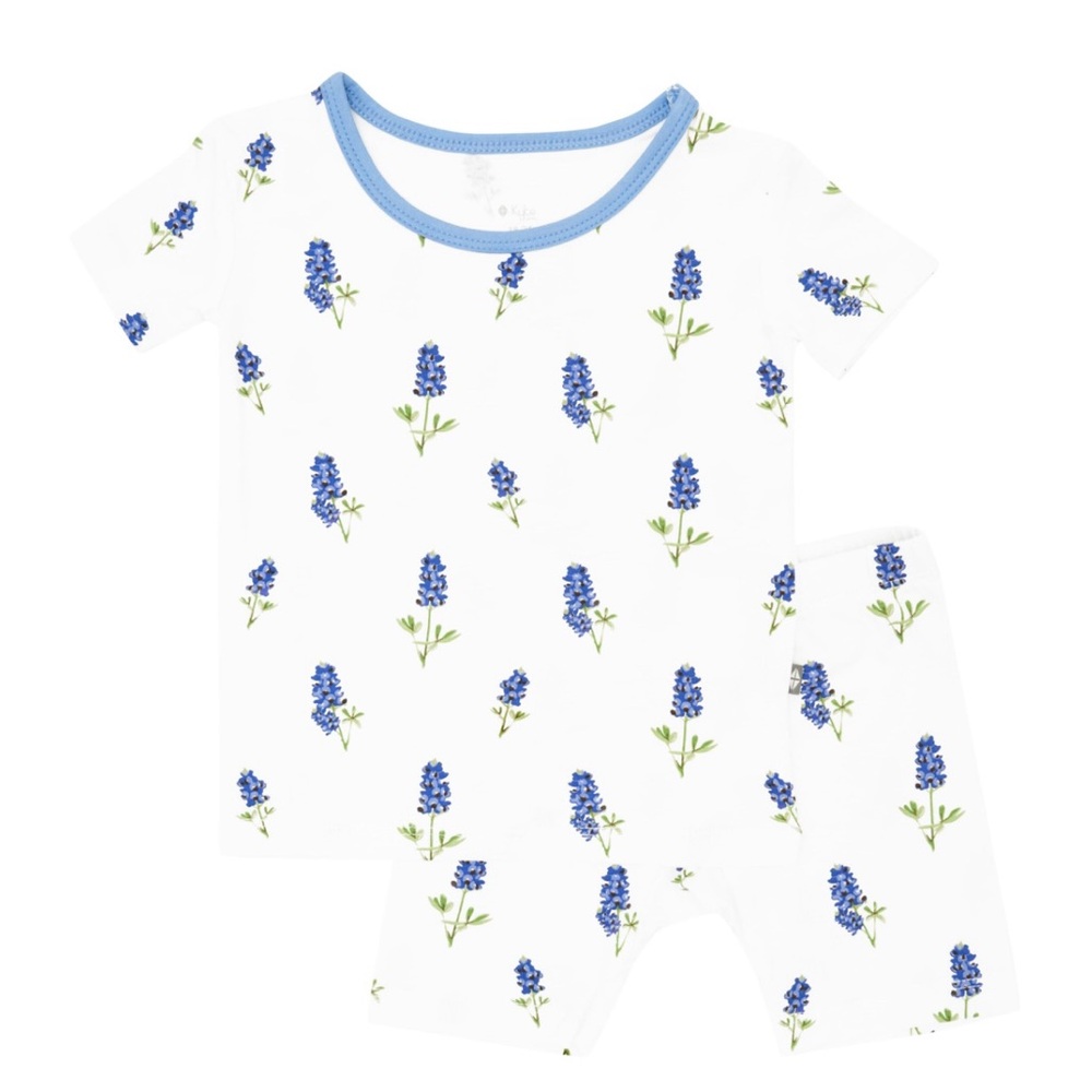 Kyte BABY Blue Bonnet Kids Pajama Set